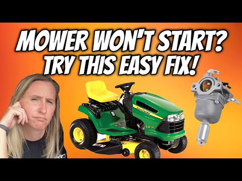Видео: Нехватка топлива: битва с упрямой газонокосилкой, которая отказывается заводиться! Бриггс/Никки