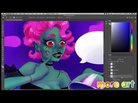 Видео: Урок 5 - Слои и маски в Photoshop / Курс рисования в Photoshop для начинающих от more-art.ru