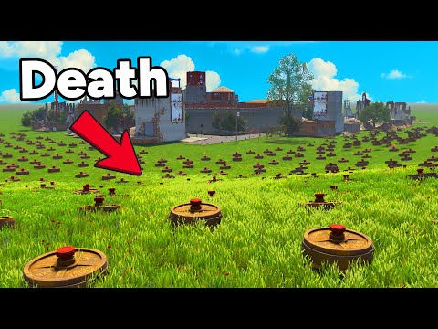 Видео: Я установил 1000 мин вокруг форпоста