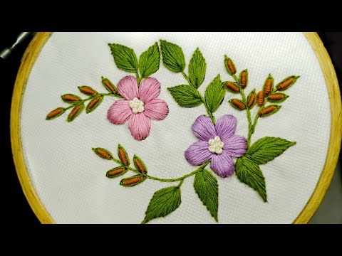 Видео: Великолепная вышивка... Какое восхитительное творение ручной вышивки || Прекрасная ручная работа.