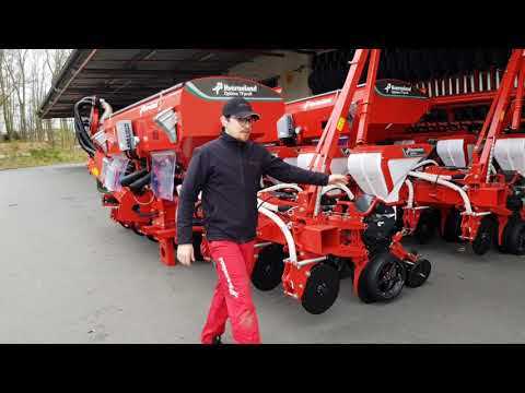 Видео: Kverneland Optima TFprofi обзор 5/8: высевающая секция HDII