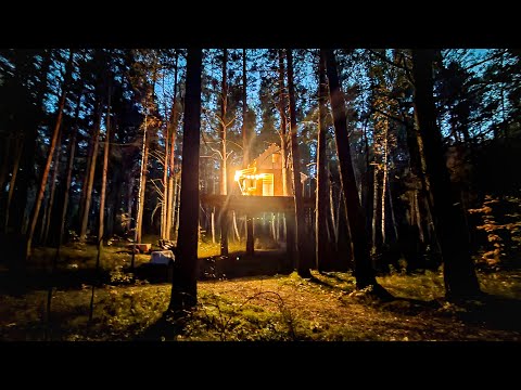 Видео: ДОМ НА ДЕРЕВЕ / СВЕТ В ГЛУШИ