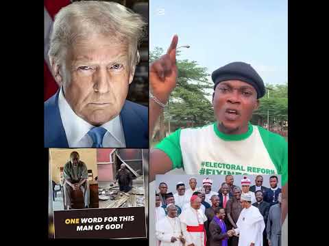 Видео: Наши нигерийские пасторы, почему вы все молчите по поводу этого Трампа? #смотрите