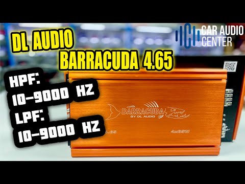 Видео: Усилитель DL AUDIO BARRACUDA 4.65 | Развитые фильтры Высокоуровневые входы Обзор Настройка фильтров