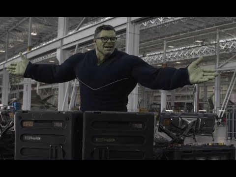 Видео: Машина времени!!! - Мстители: Финал 2019