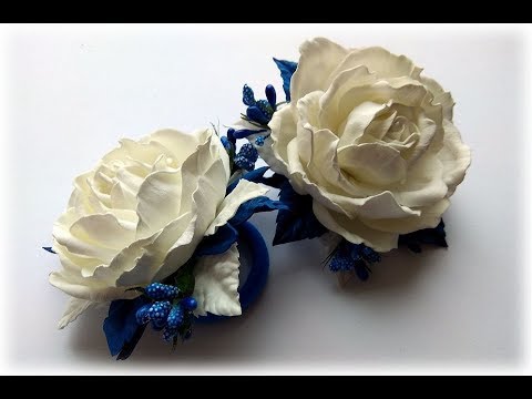 Видео: МК Роза с плоским основанием и простой сборкой за 20 минут