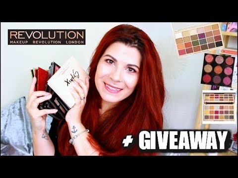 Видео: КОЛЕКЦИЯТА МИ ОТ ПАЛИТРИ НА MAKEUP REVOLUTION + GIVEAWAY!