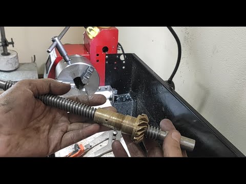 Видео: 20230812 Ходовой винт шаг 4мм ст40Х для 6В75 на WM210V
