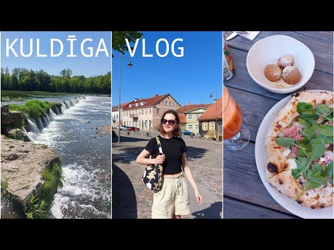 Видео: VLOG. В восторге от Кулдиги, вкусная еда, шоппинг и много красивых мест 🖤