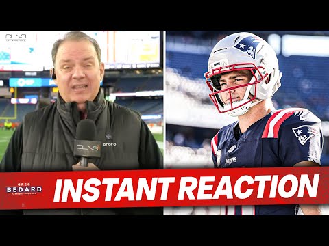 Видео: МГНОВЕННАЯ РЕАКЦИЯ Бедарда на победу «Патриотов» над «Фэлконс» со счётом 24-23 | Подкаст Грега Бе...