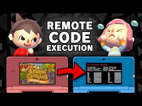 Видео: Удалённое выполнение кода в Animal Crossing: New Leaf