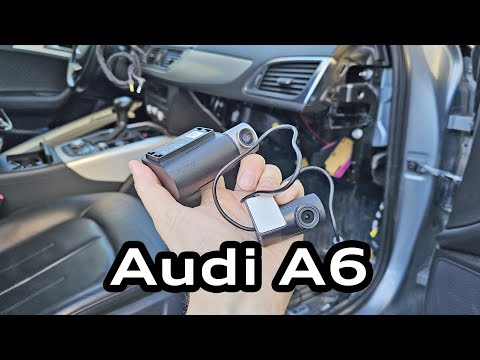 Видео: Подключение видеорегистратора Audi A6 C7 к штатной проводке c предохранителем / DVR connection