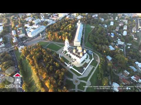 Видео: Аэросъемка города Владимир