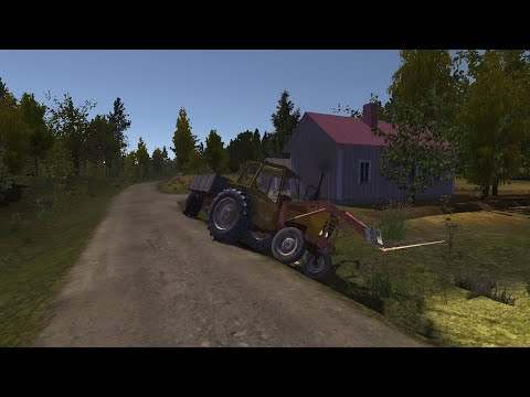 Видео: ЗАВОЗИМ ИВАНЫЧУ ДРОВА//My Sammer Car#6