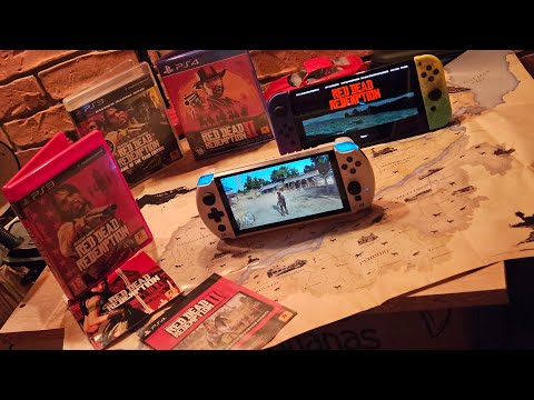 Видео: Red Redemption на GPD Win4, играем в лучшую игру про дикий запад 🏜.