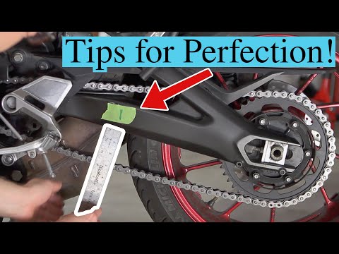 Видео: Управление натяжением цепи: Yamaha FZ09, FJ09 и MT09 для оптимальной производительности