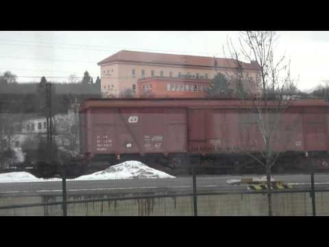 Видео: Прага / Praha / Prague. Tatra KT8D5, route 8, Palmovka - Podkovarska (Pumnibus)