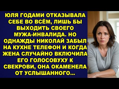 Видео: Юля мыла посуду и вода попала на телефон мужа. Она стала вытирать его и тут включилась голосовуха…