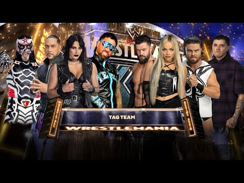 Видео: Судный день против Рии Рипли и Джея Усо Дэмиана Приста Пенты | WWE 2k25#wwe #wrestling