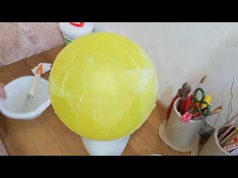 Видео: Снеговики из папье-маше