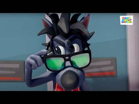 Видео: НА ЧЕМОДАНАХ — Ну, погоди! Каникулы 1-3 серии