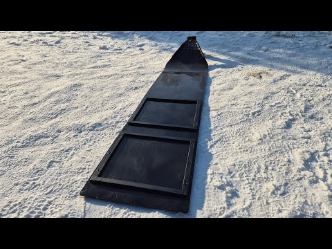 Видео: САНИ ДЛЯ ЭВАКУАЦИИ СНЕГОХОДА И ПЕРЕВОЗКИ ГРУЗОВ