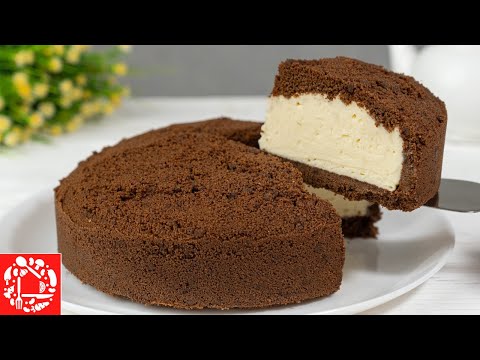 Видео: Шикарный ТОРТ за 15 минут без выпечки! Очень вкусный, простой и быстрый торт со сметанным кремом