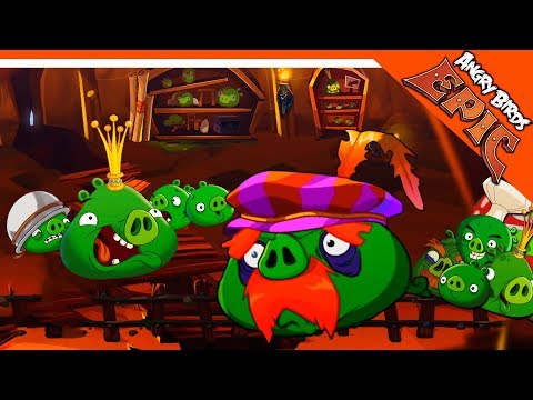 Видео: 🐷 БЕСКОНЕЧНЫЕ СВИНЬИ В 9 ПЕЩЕРЕ ✅ Angry Birds Epic (Злые Птицы) Прохождение