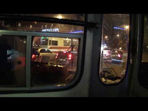Видео: Троллейбус Санкт-Петербурга 56: АКСМ 101ПС б.6704 по №13 (25.10.11)