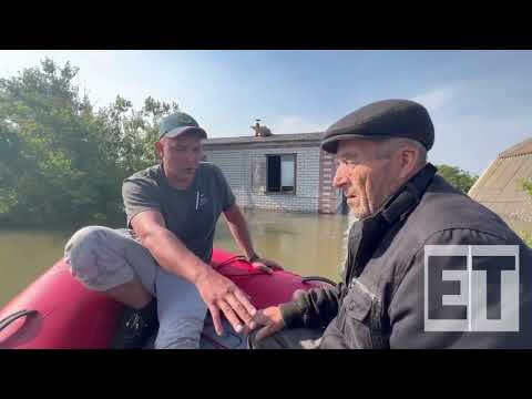 Видео: Спасатели в Голой Пристани и окружающих дачах.