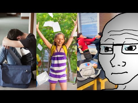 Видео: Типы учеников в последний день учебы