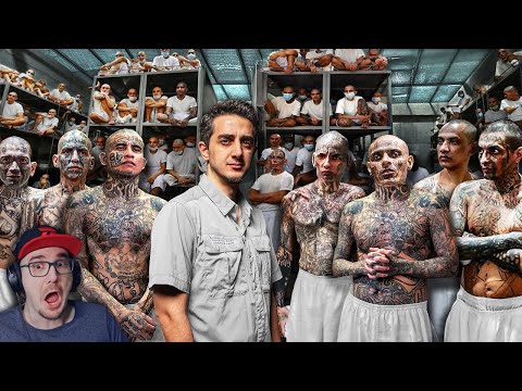 Видео: Самая опасная тюрьма в мире: CECOT (Здесь содержатся Демоны) | Реакция
