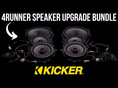 Видео: Установка комплекта обновления Kicker 8 Speaker Plug & Play | Toyota 4Runner 2010–2023 гг.