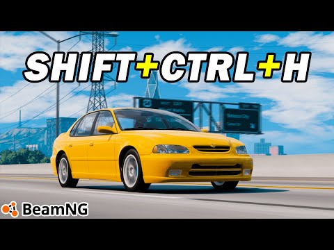 Видео: Все КОМБИНАЦИИ КЛАВИШ которые есть в игре BeamNG Drive