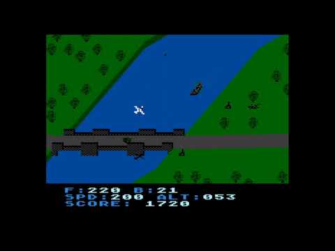 Видео: ❤Прохождение "Blue Max"❤  Atari 800. Fly emulator! Сложная леталочка! FULL PLAY!  By Bob Polin, 1983