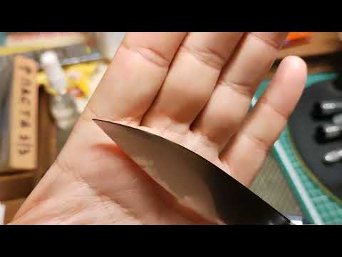 Видео: Результат заточки ножа из стали D2.