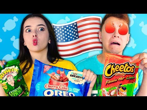 Видео: 🍩ПРОБУЕМ СЛАДОСТИ ИЗ АМЕРИКИ + КОНКУРС 🔥