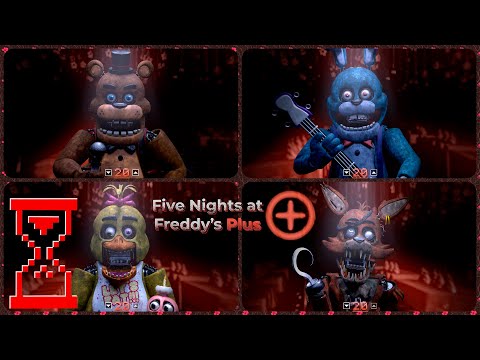 Видео: Прохождение Кастомной ночи // Скорость 20 у всех аниматроников // Five nights at freddy's Plus