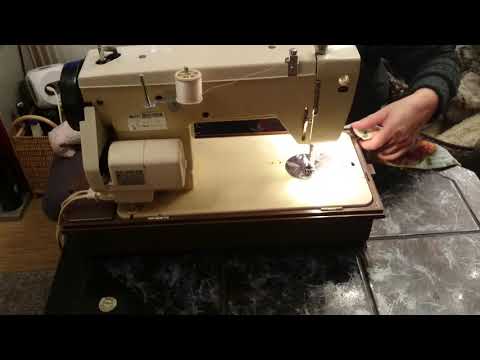 Видео: Nähmaschine Privileg Zick - Zack – Nähmaschine 152 MTest, Sewing machine review, швейная машина тест