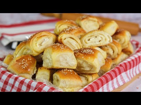 Видео: Роллы с сыром. Тонкое и мягкое тесто похоже на капустные листья