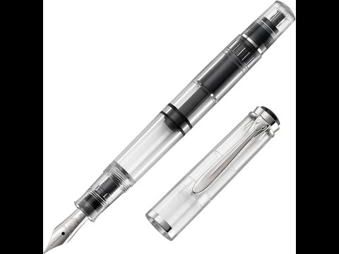 Видео: Перьевая ручка Pelikan M205 Demonstrator