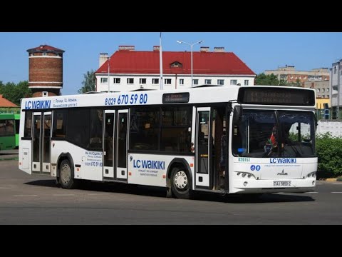 Видео: Автобусы городов Полоцк- Новополоцк