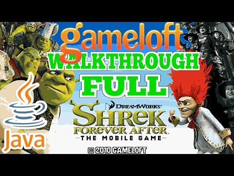 Видео: "Shrek Forever After" / Шрек: Навсегда JAVA ИГРА (Gameloft 2010 год) ПОЛНОЕ ПРОХОЖДЕНИЕ
