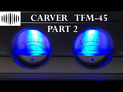 Видео: DR №34 — Ремонт Carver TFM-45 — Часть 2
