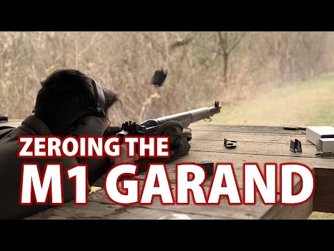 Видео: Пристрелка и калибровка M1 Garand.