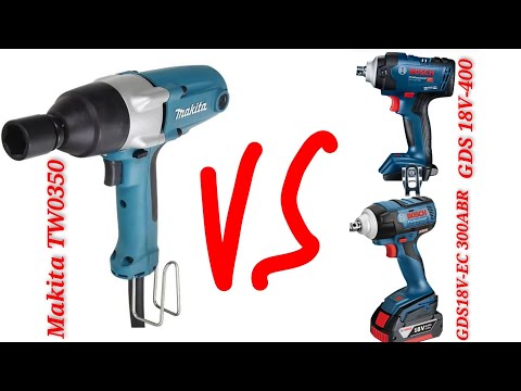 Видео: Гайковерт Boch GDS18V-EC 300ABR VS Bosch GDS18V-400 VS Makita TW0350 Два немца против японца))