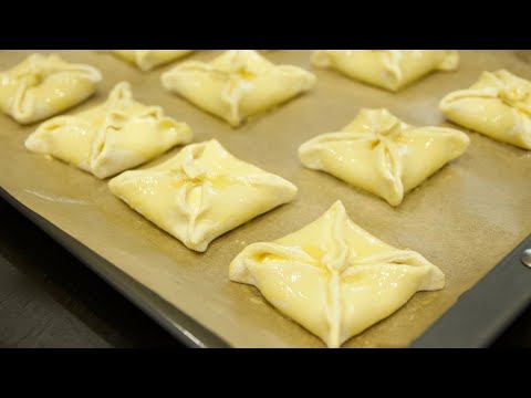 Видео: Нежная Вкуснятина из творога за 15 минут! КОНВЕРТИКИ С ТВОРОГОМ | PUFFS WITH COTTAGE CHEESE