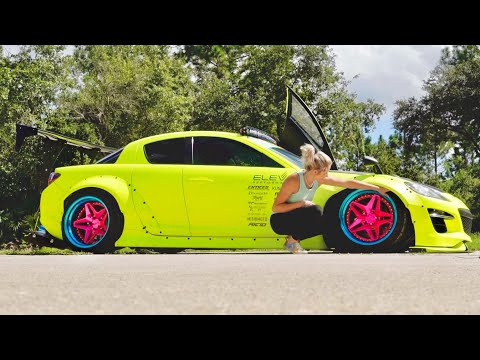 Видео: Ремонтируем широкий кузов RX8