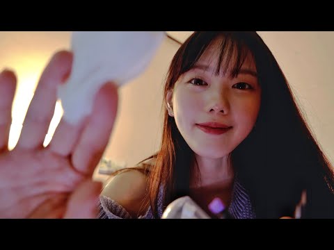 Видео: ASMR Korean Давай сделаем тебе завивку ресниц, мой друг, RP