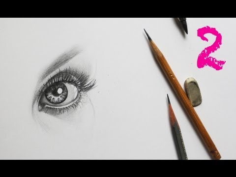 Видео: ✐ Как РИСОВАТЬ ГЛАЗ / Учимся РИСОВАТЬ карандашом. Часть 2- Подробное Рисования Глаза
